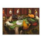 Puzzle 1000 Piezas Exploding Kittens Cats Playing Craps